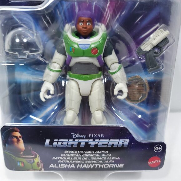 Disney Pixar Lightyear Alisha Hawthorne Action Figure Posable Space Suit NEW - Picture 2 of 4